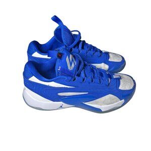 Nike Jordan Luka 2 Sneakers Men's 10.5 Blue White Basketball FN7400-140 (Flaws)